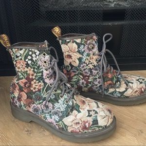 Dr. Martens “Castel” Needlepoint Boots